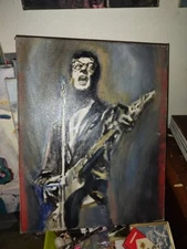 Buddy Holly Oil Painting 