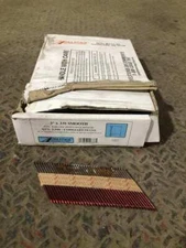 Advantage 3" X .121 Stainless 33° Plastic Collated Ring Shank Nails NIB of 1,000