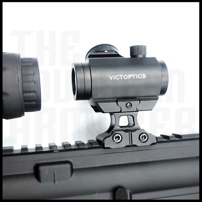 NEW 3 MOA RED DOT OPTIC SIGHT FOR WEAVER PICATINNY RAIL COMES WITH FREE RISER