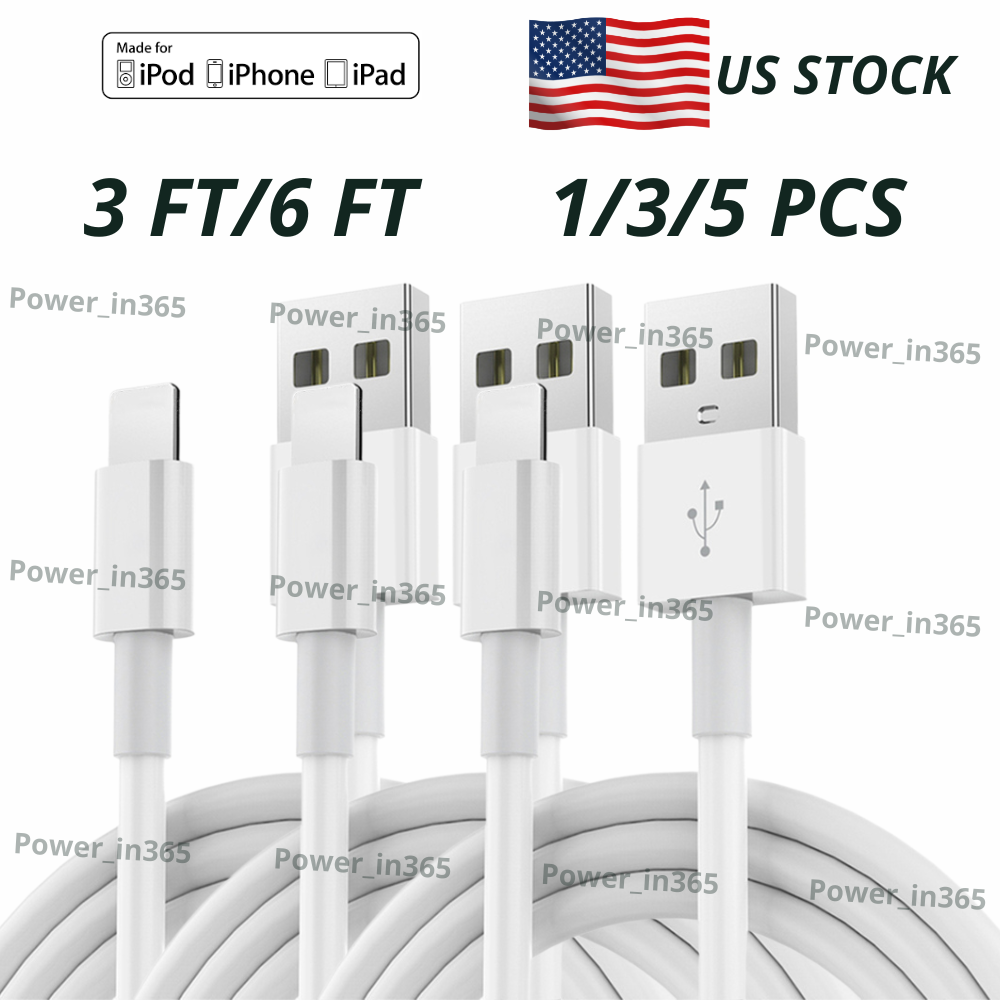 USB Charger Cable Cord For Apple iPhone 6 7 8 X XR 11 12 13 14 Pro Max Wholesale