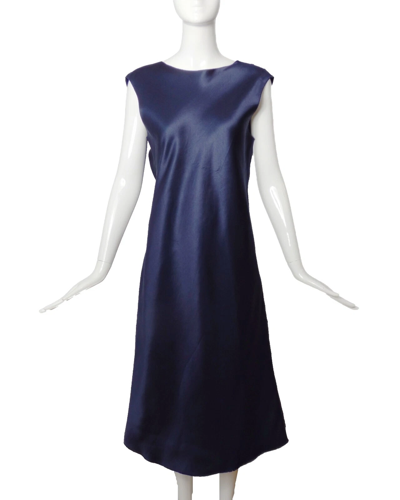 Lanvin Sleeveless Solid Silk Dresses for Women