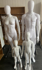 female male mannequin full body x2 children family