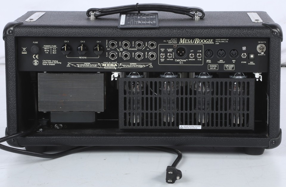 Mesa/Boogie JP-2C Mark IIC+ John Petrucci 60/100-watt Tube Head - Cab ...