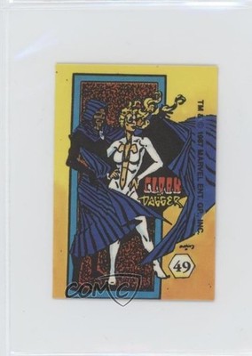 1987 Marvel Universe Stickers III: Marvel's Magic Moments Cloak and Dagger 2pv