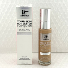 IT Cosmetics Your Skin But Better Foundation + Skincare LIGHT NEUTRAL 22 New