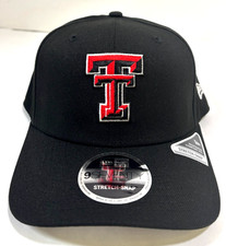 Texas Tech Red Raiders NCAA NE Stretch-Snap Snapback Hat~Black