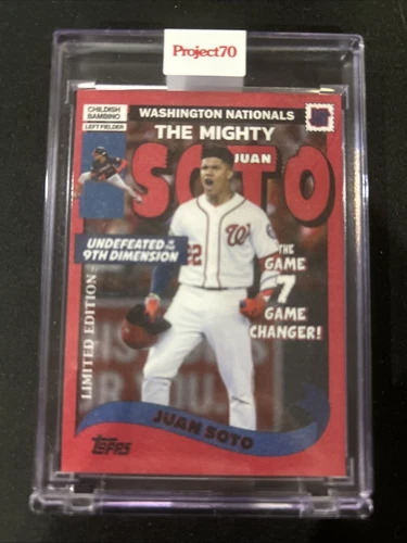 2021 Topps Project 70 - UNDEFEATED Juan Soto #226 2002 Topps Baseball /1932