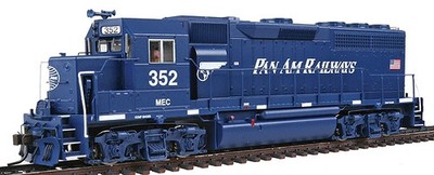 Atlas Silver HO Scale MEC Pan Am EMD GP40 Low Nose Locomotive #352 NOS Sealed