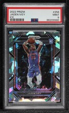 2022-23 Panini Prizm Ice Prizm Jaden Ivey #256 PSA 9 MINT 8d2