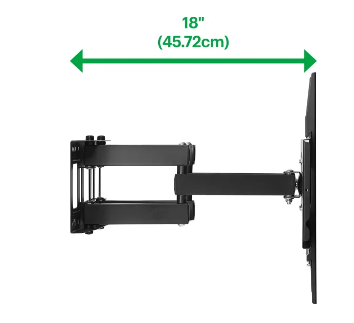 Alloy Steel Full Motion Wall Mount for TVs 47" 50 55 65 70 75 84" up to 110lbs - Image 3 of 4