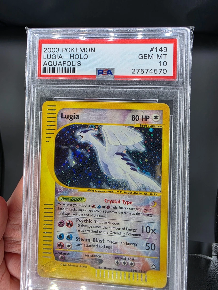 【ポケモンカード】Lugia Crystal Type カードe 英語版 Pokemon Card e Lugia (Crystal Type / 1st EDITION) 090/087