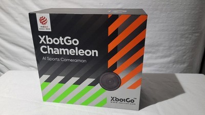 XbotGo Chameleon Rechargeable Sports Tracking AI Cameraman W/ Remote-LemonGreen