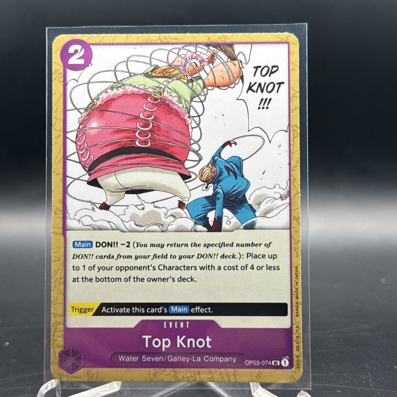 Top Knot OP03-074 Pillars of Strength Regular