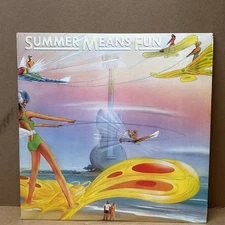 Summer Means Fun- Vinyl Double LP Bruce & Terry / Rip Chords (Columbia) 1982