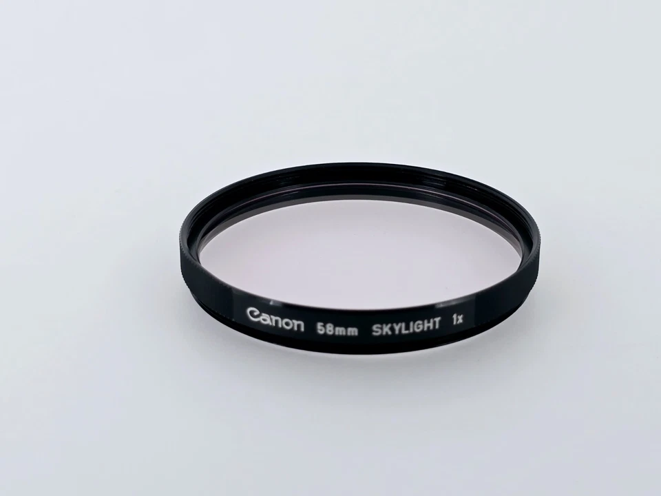 🌸[Near MINT] Canon 58mm Skylight 1x Filter Genuine for FD / EF Lens From Japan - Image 2 of 4