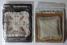 Lot of 2 Candlewick Pillow Kits CHARMIN Shadow Oak  MH Horn of Plenty SEALED