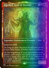 MTG Klothys, God of Destiny (268/412) Theros Beyond Death LP FOIL