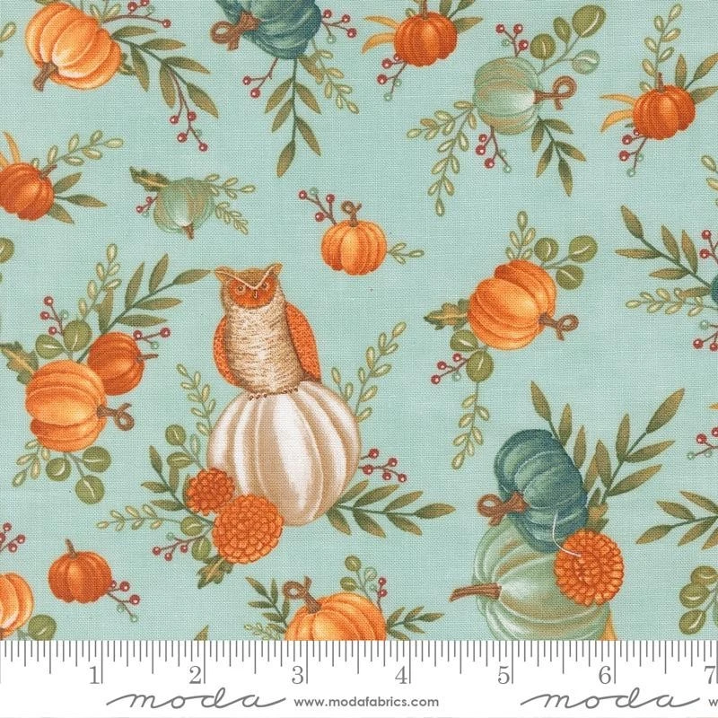 I LOVE FALL MOST Of ALL by Deb Strain Moda Fabrics Pumpkins 10 fat quarters - Image 2 of 4