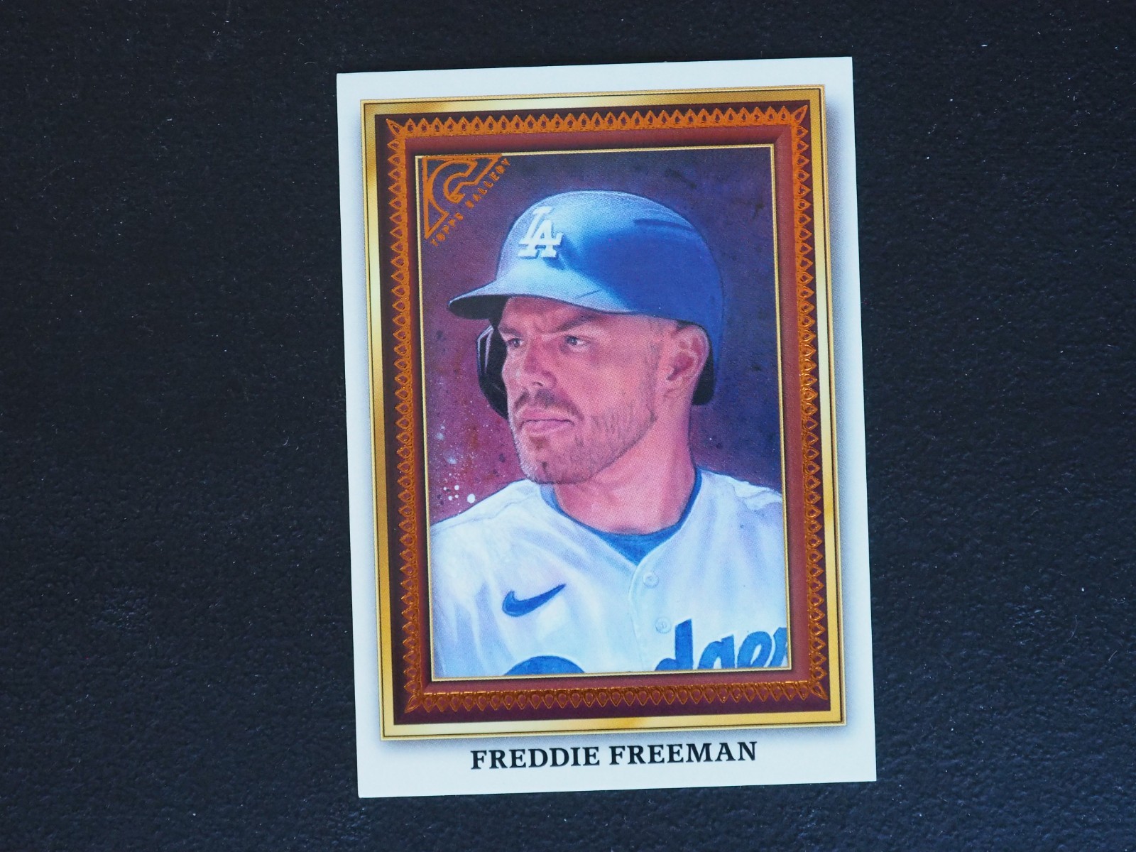 2022 Topps Gallery Freddie Freeman Portrait PG-8 #21/25 NMMT+