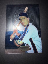 ?On card auto Rey Ordonez 1995 Bowman's Best Rookie Card #33 MLB New York Mets. rookie card picture