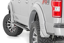 Rough Country Sf1 Fender Flares Ux Ingot Silver Metallic For Ford F-150 2015-17