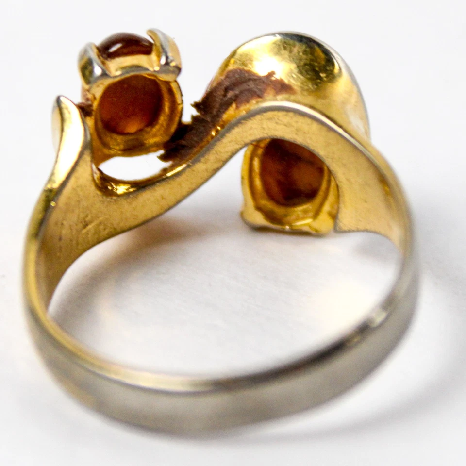 Anillo ojo de tigre para mujer 18 KMGF talla 8 Foto 2 de 4