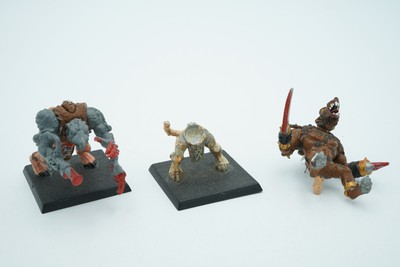 Warhammer Fantasy Battle Skaven Rattenoger 2er Set Plastik Miniaturen