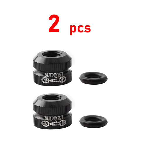 1-8pcs MTB Bike Tubeless Presta Valve Nut Bicycle Tire Repair Cap Accessory - Picture 15 of 20
