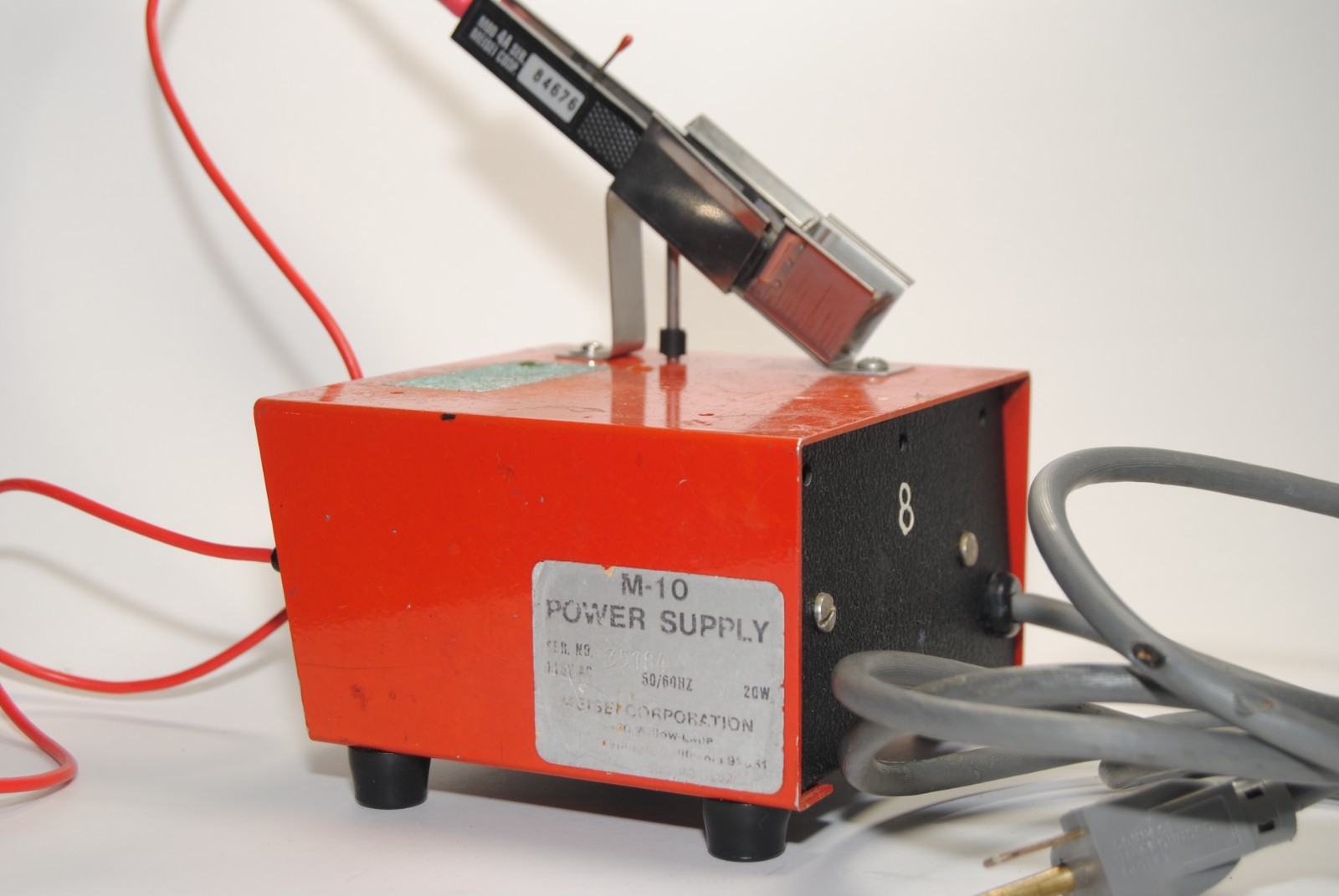 Meisei M-10 Hot Tweezers Thermal Wire Stripper Power Supply