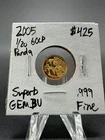 Photo of a 2005 Chinese Gold Panda 1/20 oz from an eBay sale