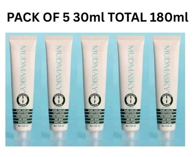 5X MUDMASKY Serum Infused Eye Mask -Hyaluronic Acid - 30ml Total 180ml