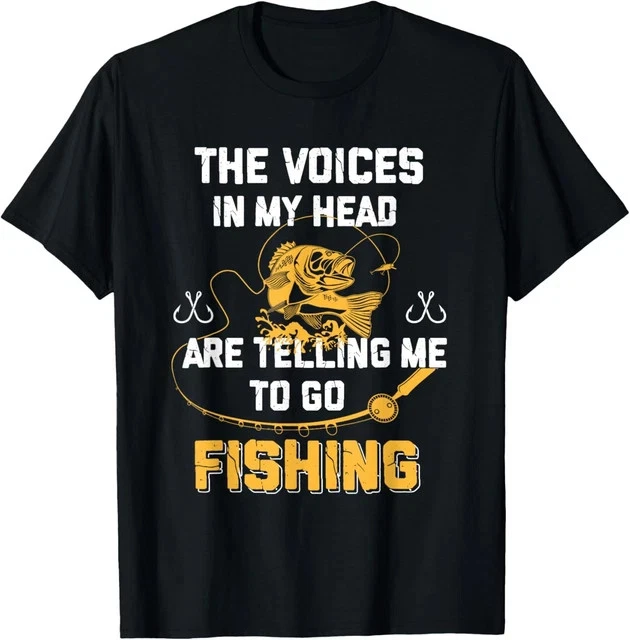 Fishing Gifts Funny Fisherman T-Shirt Size L & XL T-Shirt