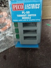 N Gauge Peco Electrics Pl-50 Turnout Switch Module New Boxed