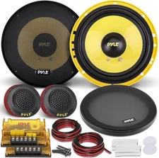 2 Way Custom Component Speaker System 6.5” 400 Watt 40Oz Magnet Structure