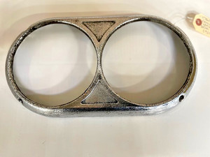 Kenworth 1972 Vintage Chrome Headlight Bezel Ring Trim #5950199