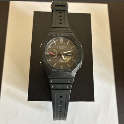 CASIO G-SHOCK Bluetooth Solar Watch GA-B2100-1A1JF Men's Black Used From Japan