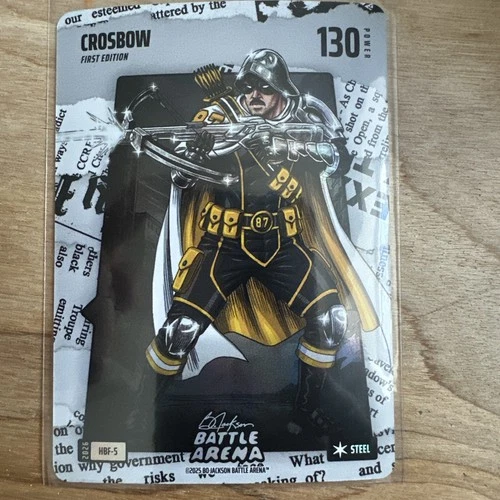 Sidney Crosby CROSSBOW 2026 Bo Jackson Battle Arena Steel Headline