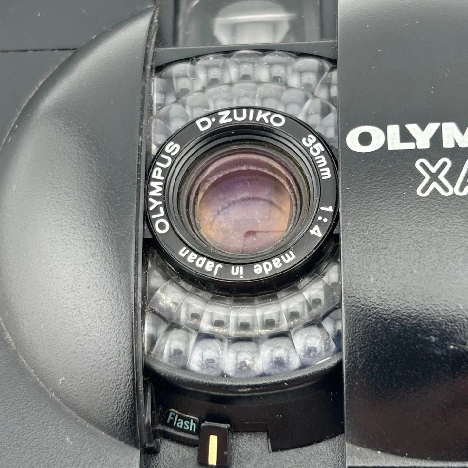 Olympus XA1 35mm Point & Shoot D.Zuiko 35mm f4 Blac Tested Near Mint, From Japan - Image 3 of 4