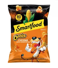 🟢 New Limited Edition Smartfood CHEETOS Cheese Cheddar Popcorn Bag 7oz