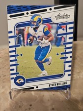 #62 Kyren Williams 2024 Absolute BLACK Rams