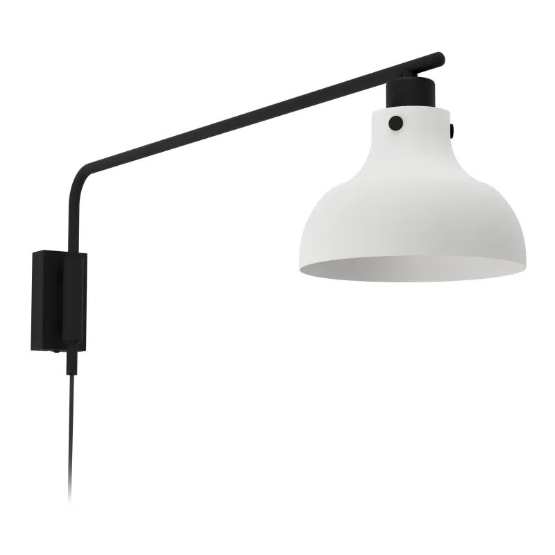 Applique GL1962 1 Luce Nero Grigio Orientabile | Offerta Online