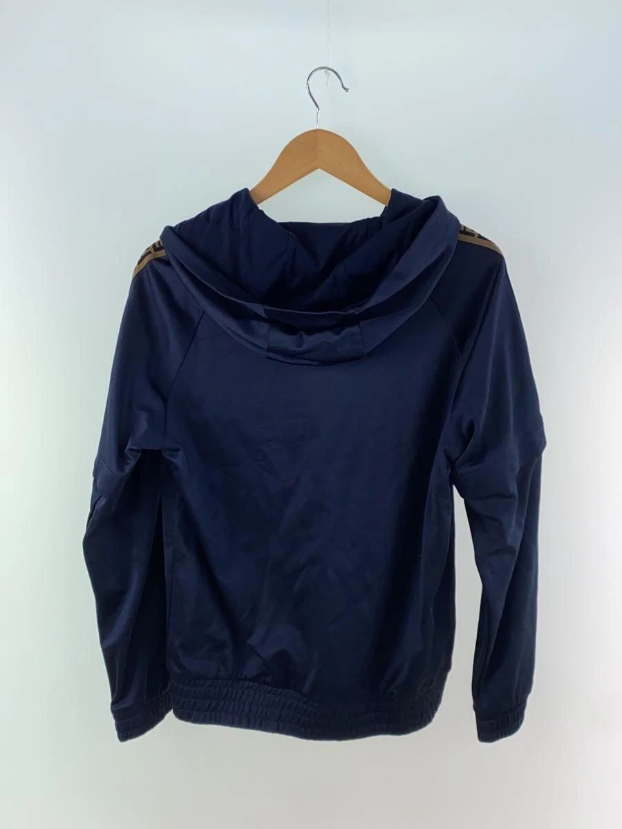 FENDI Felpa con Cappuccio Zip M Nylon Navy FAF563 AAY2 Usata