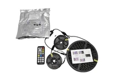 RGB LED Strip Light Kit 12V 5050 IP65 Waterproof 2.4G RF Remote 5.7m+2x1.8m