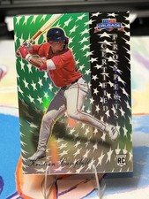 2025 Panini Crusade - Certified Prospects Kristian Campbell #22 Green /249 (RC)