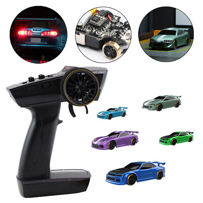 Turbo Racing 1:76 C61 C62 C63 C64 Drift RC Car With Gyro Remote