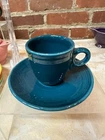 Fiesta AD Cup and Saucer - JUNIPER - Conventional Handle Demitasse 1st