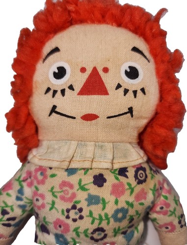 Vintage 1977 Knickerbocker Small 6” Raggedy Ann Doll Pair - Picture 10 of 10
