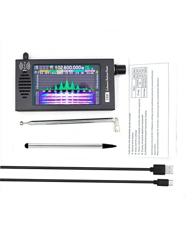 SDR Radio DSP Digital Demodulation Short Wave FM MW SSB CW HAM Radio Receiver - Zdjęcie 15 z 18