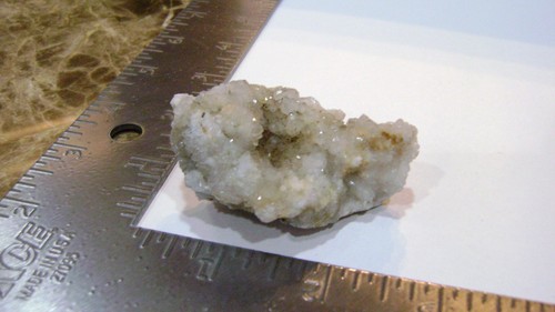 2 1/2" X 2" Crystal Quartz Cluster - Manhan Loudville Lead Mine, Loudville, MA - Picture 1 of 6