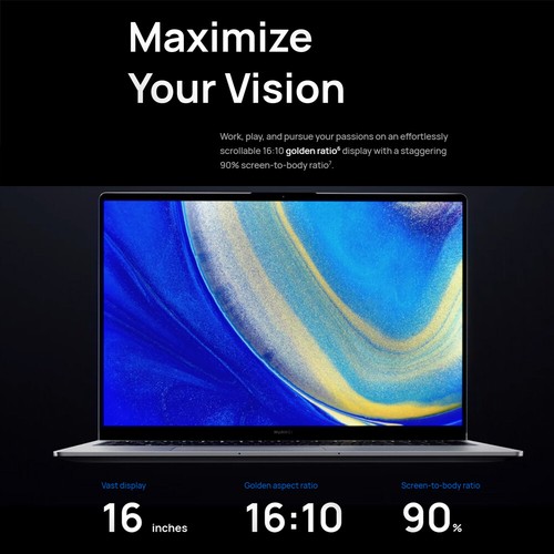 Huawei MateBook D 16 2024 13th Gen i5 16GB+1TB English Windows 11 PC Laptop - Picture 4 of 20